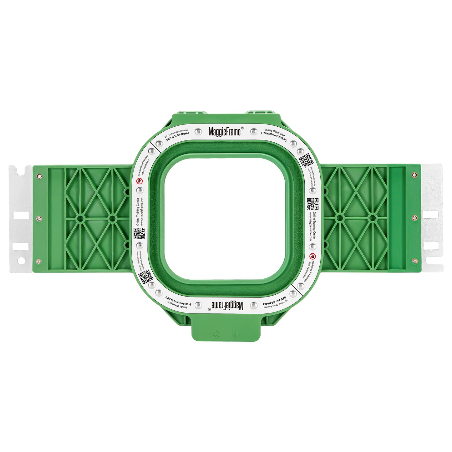 10cm x 10cm magnetic Embroidery frame 36cm Fitting for BAi, Tajima, SWF, Ricoma, Heathrow, t shirts r us