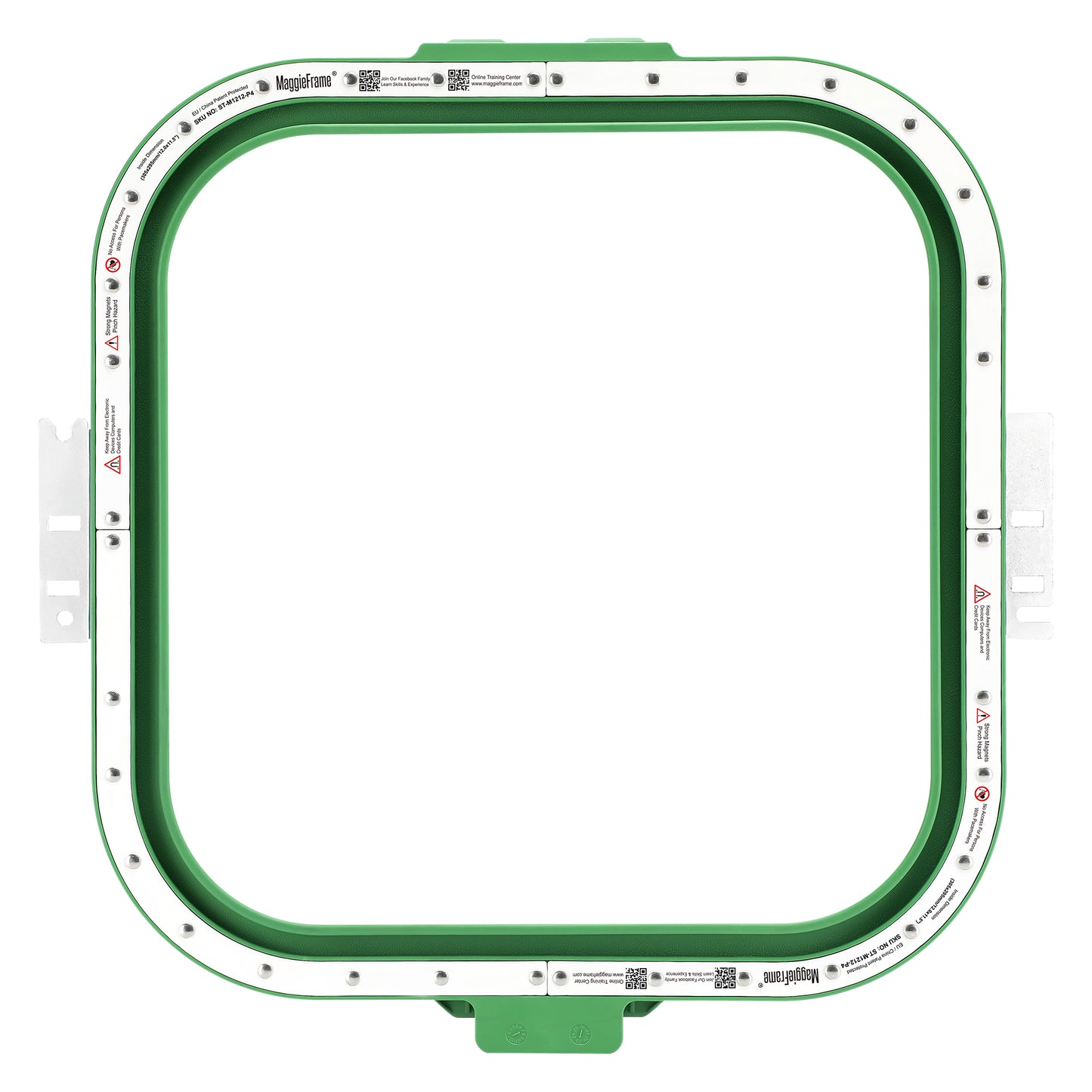 30.5cm x 29.3cm magnetic Embroidery frame 40cm Fitting for BAi, Tajima, SWF, Ricoma, Heathrow, t shirts r us