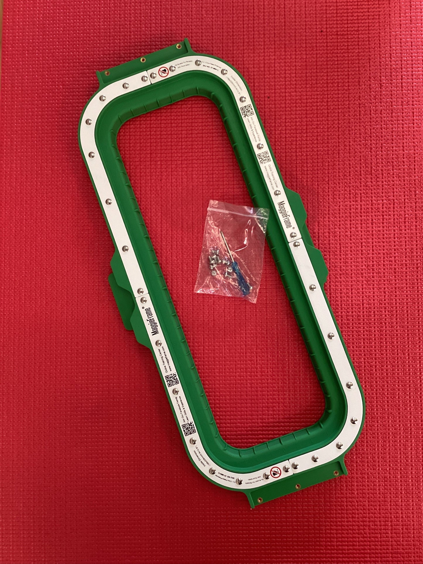 32.5cm x 10.5cm magnetic Embroidery frame 36cm Fitting for BAi, Tajima, SWF, Ricoma, Heathrow, t shirts r us