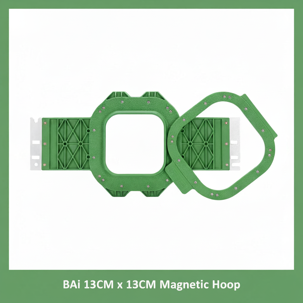 MaggieFrame 130 × 130 mm magnetic embroidery hoop