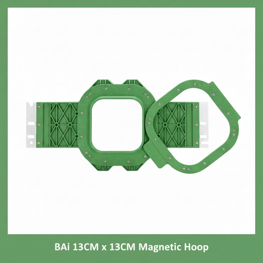 MaggieFrame 130 × 130 mm magnetic embroidery hoop