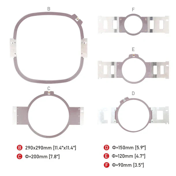 Magnetic Embroidery Hoops