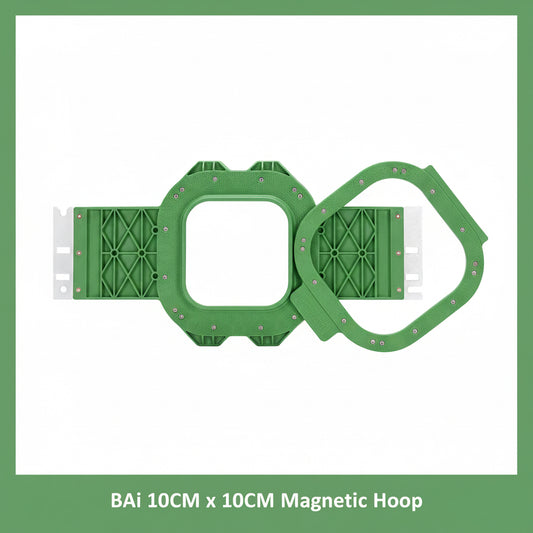 10cm x 10cm magnetic Embroidery frame 36cm Fitting for BAi, Tajima, SWF, Ricoma, Heathrow, t shirts r us