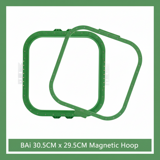30.5cm x 29.3cm magnetic Embroidery frame 40cm Fitting for BAi, Tajima, SWF, Ricoma, Heathrow, t shirts r us