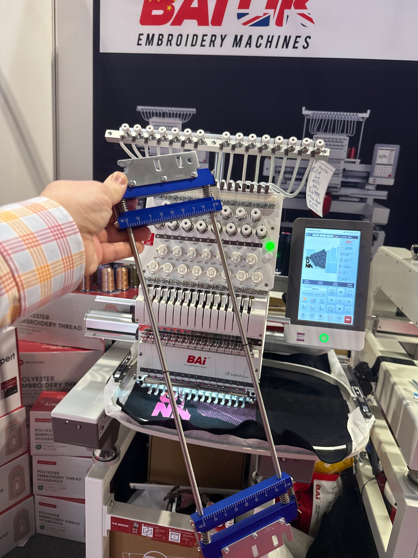 65x300mm Belt Hoop BH-300 | Maggie Frame for BAi, Tajima