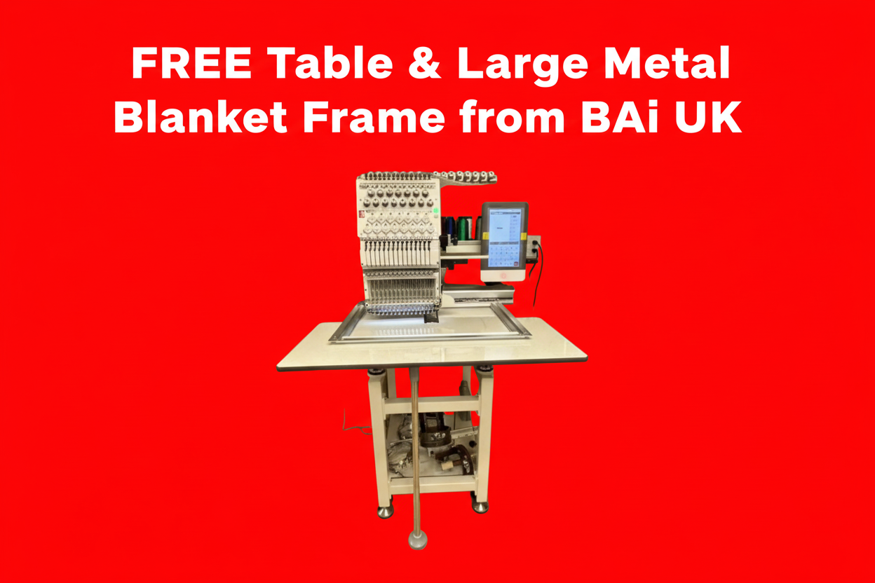 BAI THE MIRROR 15 Needle Embroidery Machine