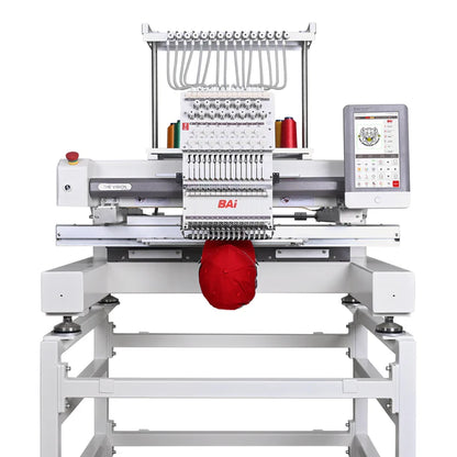 BAi THE VISION 15 Needle Single Head Industrial Embroidery Machine
