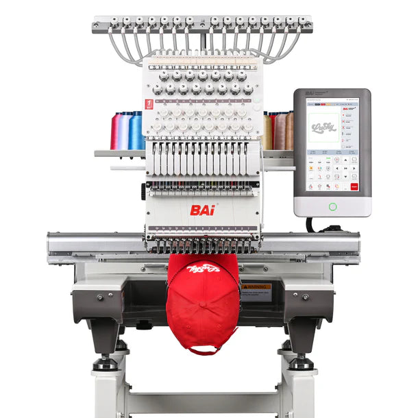 BAI THE MIRROR 15 Needle Single Head Commercial Embroidery Machine