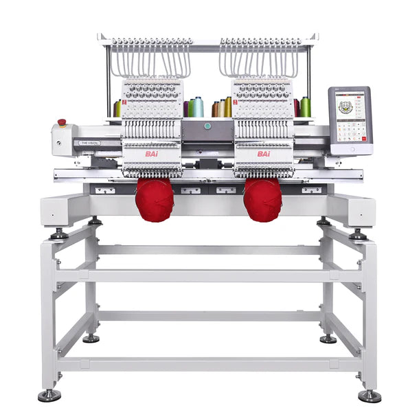 BAi THE VISION 2 Heads Industrial Embroidery Machine