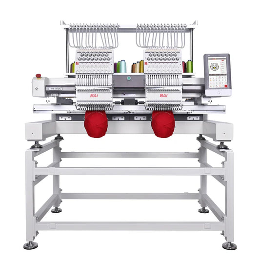 BAi THE VISION 2 Heads Industrial Embroidery Machine