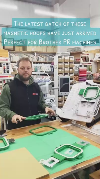 30.5cm x 29.3cm magnetic Embroidery frame 40cm Fitting for BAi, Tajima, SWF, Ricoma | magggieFrame